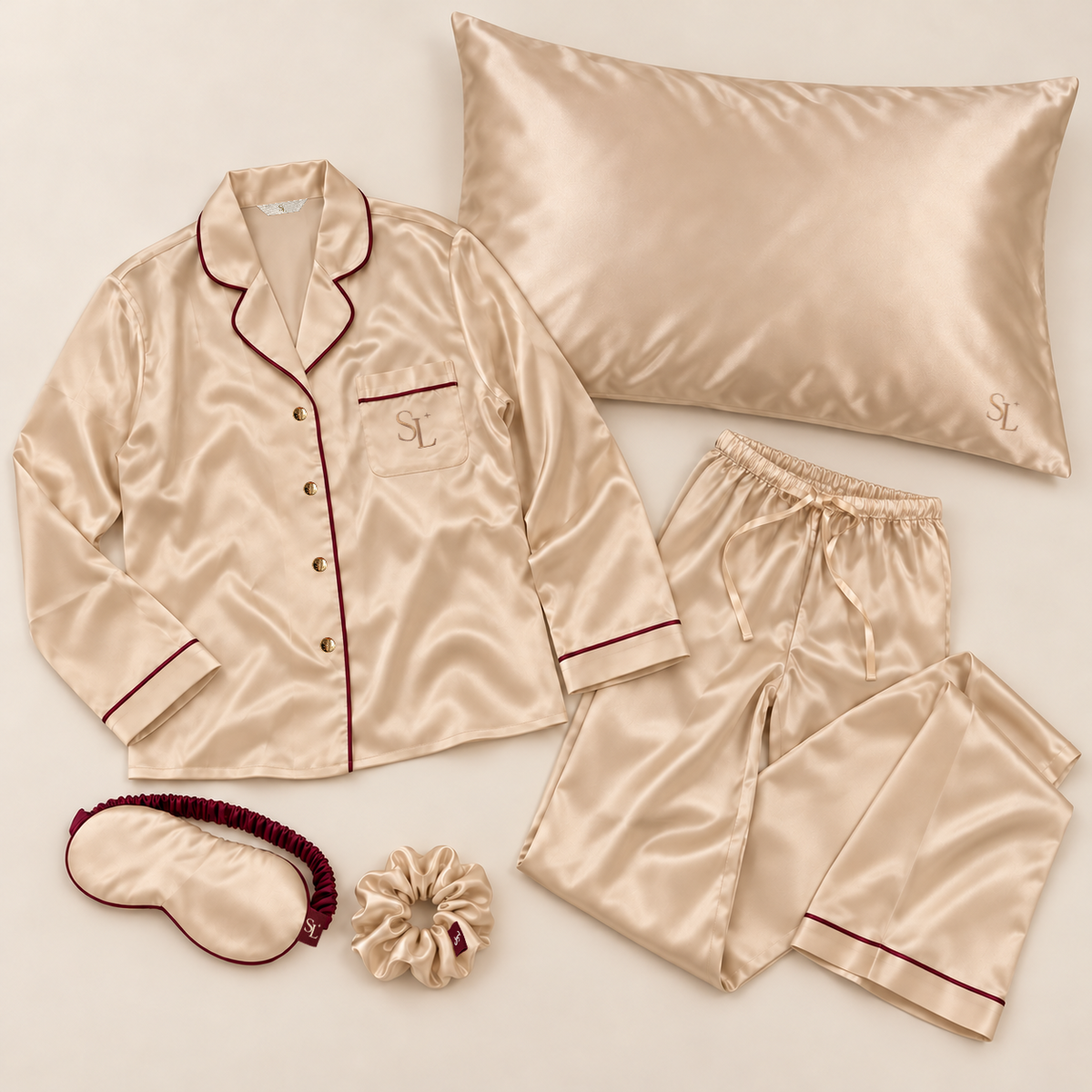 The Aurelia complete Reset Set flat lay