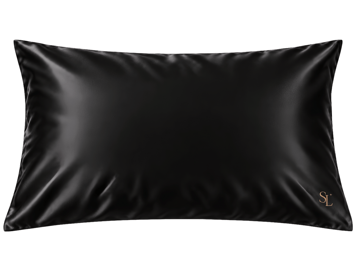 The Noir silk pillowcase