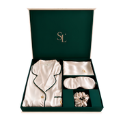 The Heritage presented in the open Sleep Luxuria gift box